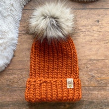 Load image into Gallery viewer, Lux Dawson Beanie ( 100% Peruvian l Merino Wool)