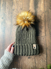 Load image into Gallery viewer, Lux Dawson Beanie ( 100% Peruvian l Merino Wool)