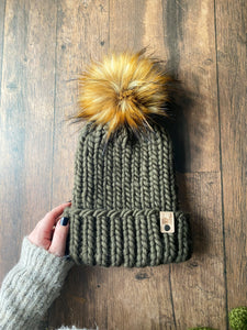 Lux Dawson Beanie ( 100% Peruvian l Merino Wool)