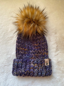 Lux Dawson Beanie ( 100% Peruvian l Merino Wool)