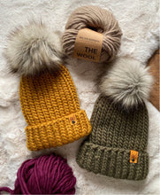 Load image into Gallery viewer, Lux Dawson Beanie ( 100% Peruvian l Merino Wool)