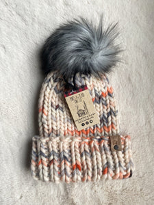 Lux Dawson Beanie ( 100% Peruvian l Merino Wool)